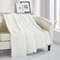 Chic Home Krista Throw Blanket Ultra Plush Micromink Backing Decorative Design
